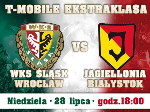 Śląsk - Jagiellonia: sprzedaż biletów (CENY)