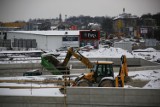 Kraków. Zima utrudnia największe inwestycje w mieście, ale na budowach się nie poddają [ZDJĘCIA] 