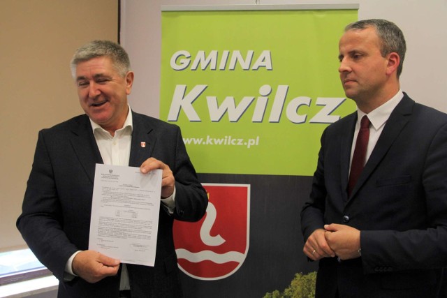 Gmina Kwilcz dostanie ponad 2,6 mln zł dofinansowania z rezerwy państwa na budowę oczyszczalni ścieków w Luboszu - prace ruszą w 2020 roku (11.10.2019).