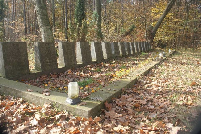 Cmentarzyk z I wojny światowej we wsi Stawiszcze