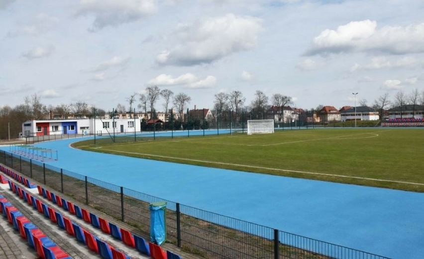 Odnowiony stadion w Szprotawie