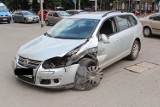Wypadek na Niemcewicza. Jedna osoba ranna