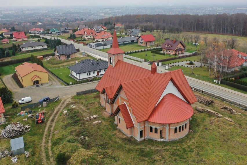 Trwa budowa nowego kościoła w parafii p.w. Bł. Ks....