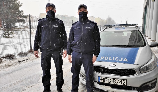 Olkuscy policjanci uratowali życie 70-letniemu mężczyźnie