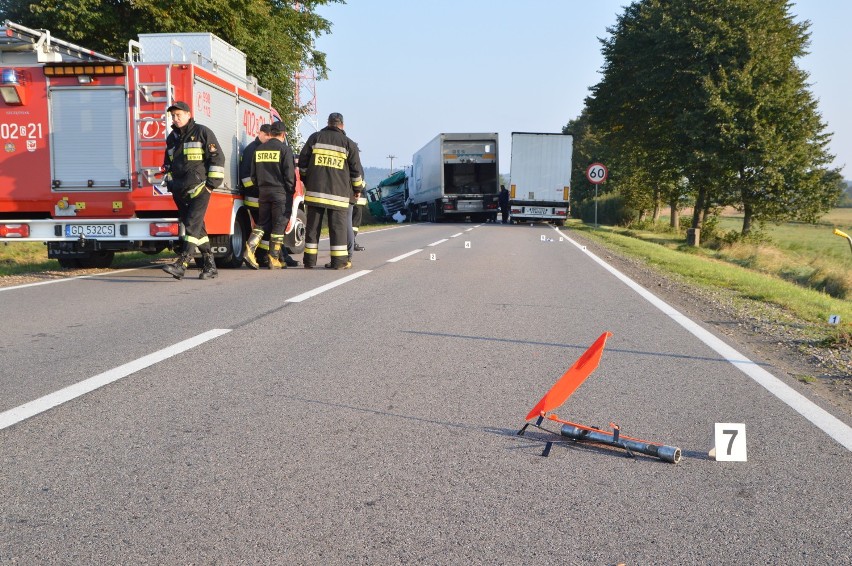 Śmiertelny wypadek w okolicach Dretynia, 20.09.2017