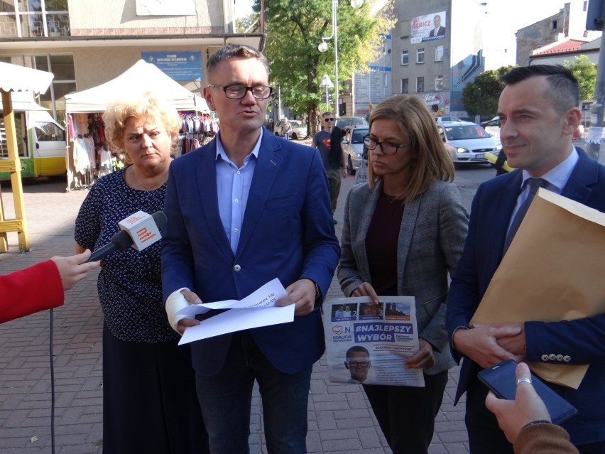 Wybory Radomsko 2018: Koalicja Obywatelska o rewitalizacji Radomska [ZDJĘCIA, FILM]