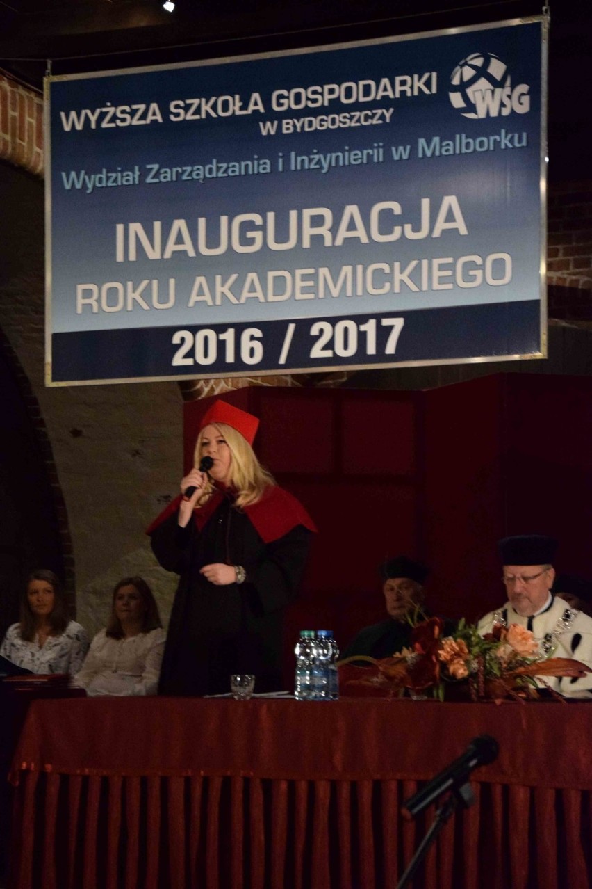 Inauguracja roku akademickiego na malborskim wydziale WSG w Bydgoszczy [ZDJĘCIA]