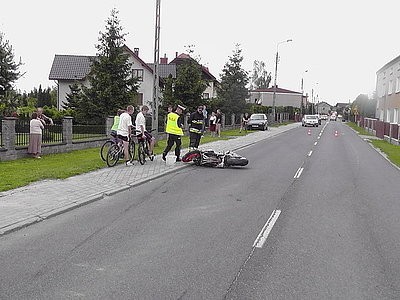 Tragiczny wypadek motocyklisty w Rybniku