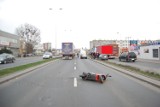 Śmiertelny wypadek we Włocławku. Motorowerzysta zginął pod kołami TIR-a