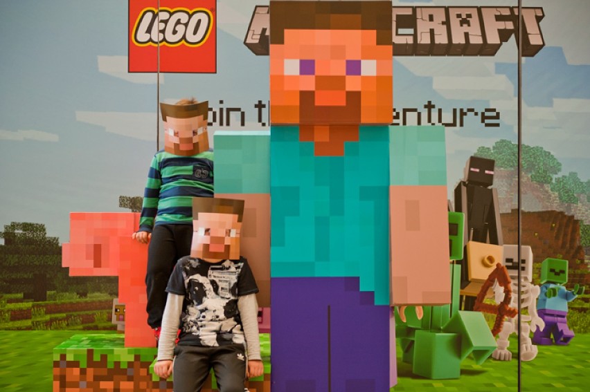 LEGO Minecraft w Alei Bielany