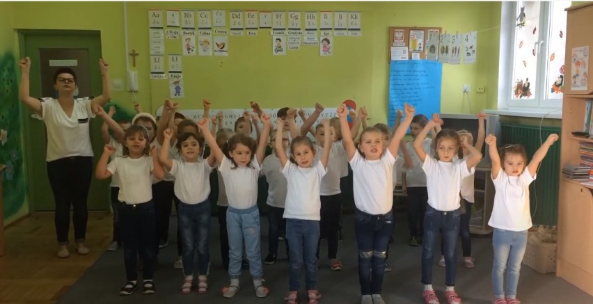 Pogorzela. Przedszkole Samorządowe "Raj Psotników" zainicjowało akcję #MacarenaChallenge. Zbierają pieniądze dla Kacpra Praczyka [ZDJĘCIA] 