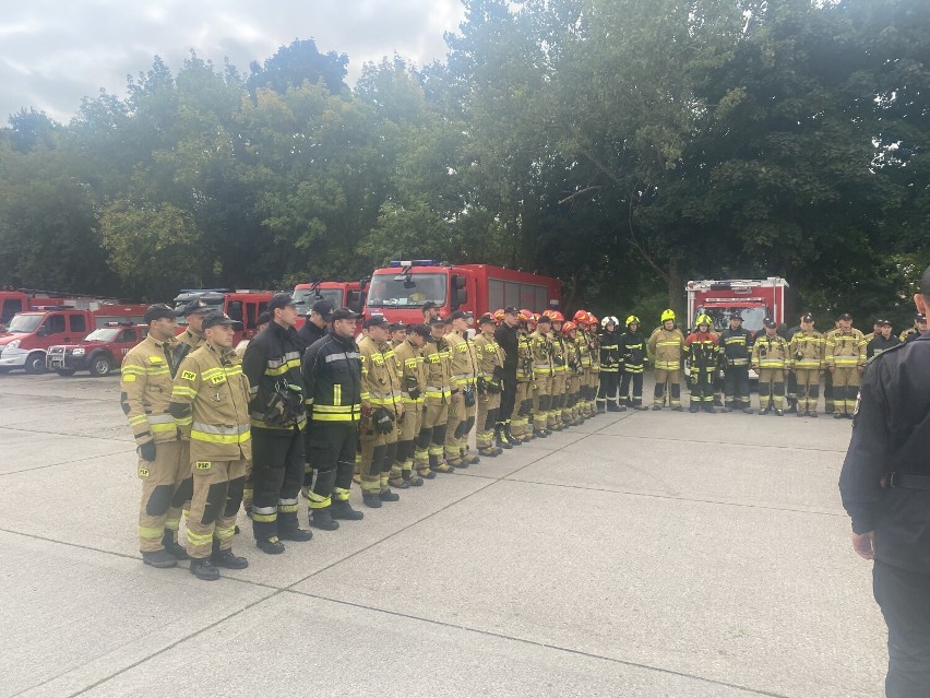 Duże ćwiczenia straży pożarnej we Włocławku