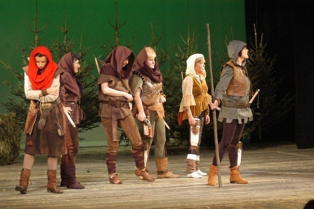 Spektakl "Lady Robin Hood" wystawiany w bielskim Teatrze Polskim w 2011 roku