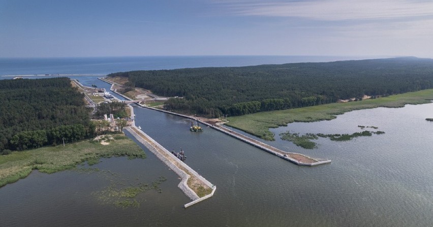 Pierwszy etap drogi wodnej łączącej Zalew Wiślany i Morze Bałtyckie staje się faktem!
