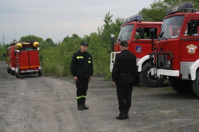 Ćwiczenia OSP z gminy Miedźna miały zgrać strażaków