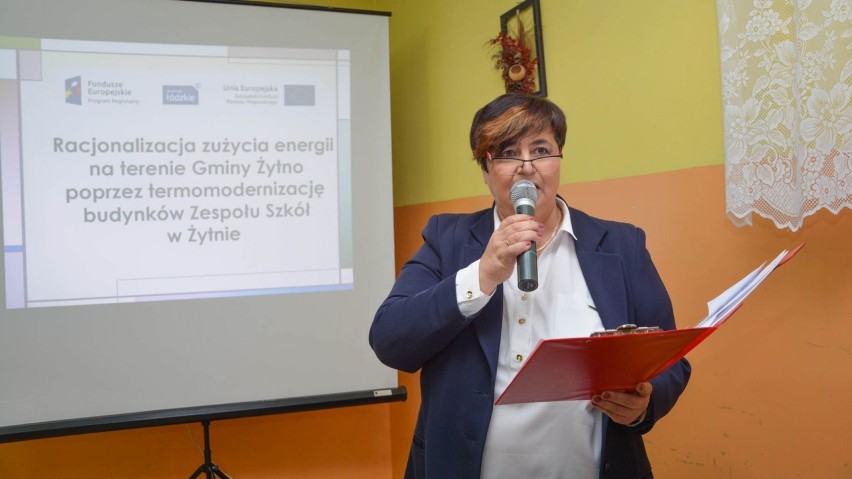 Gmina Żytno: Podsumowano projekt termomodernizacji szkoły
