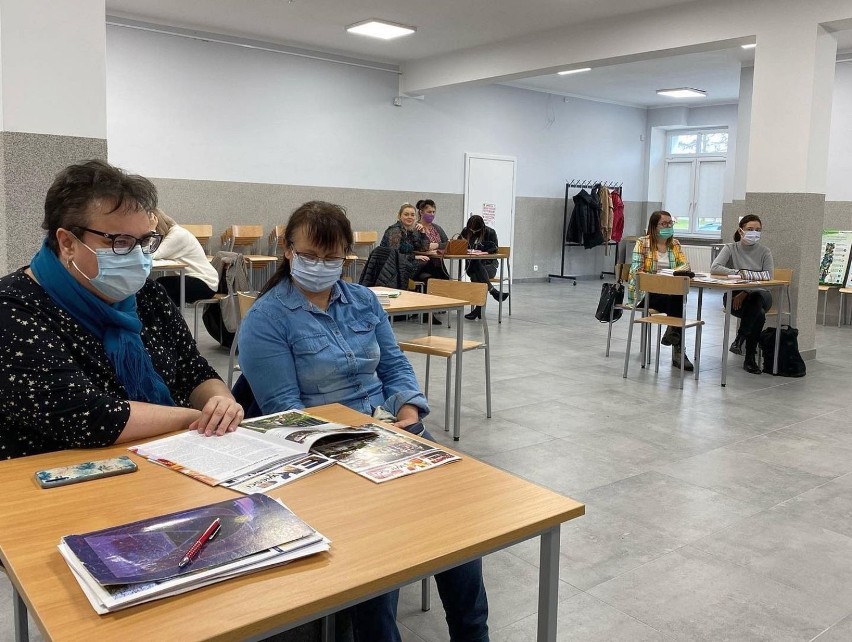 Warsztaty dla nauczycieli z ZS-P w Malechowie