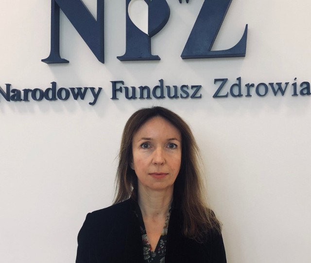 Joanna Branicka, rzeczniczka lubuskiego Narodowego Funduszu Zdrowia