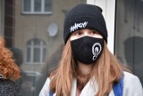 Laura Kwoczała, młoda aktywistka z Oleśnicy uniewinniona przez sąd. 