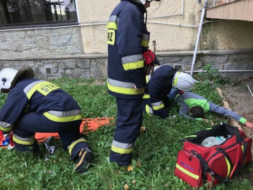 Strażacy ochotnicy spod Nowego Sącza przeszli szkolenie [ZDJĘCIA]