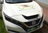 Elektyczny Nissan Leaf będzie pomocą naukową w zgierskiej szkole