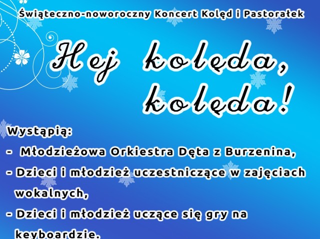 Koncert noworoczny w Burzeninie