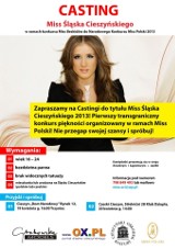 Miss Śląska Cieszyńskiego 2013 - casting