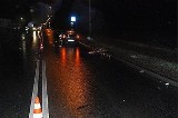 Wypadek w Strzybnicy na DK 11. Zginął rowerzysta