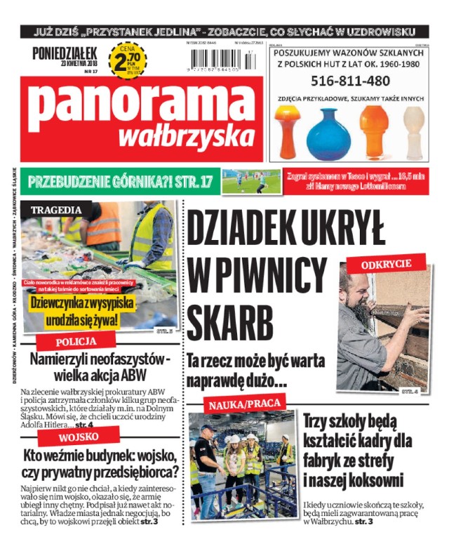Panorama Wałbrzyska wydanie z 23 kwietnia 2018 r.