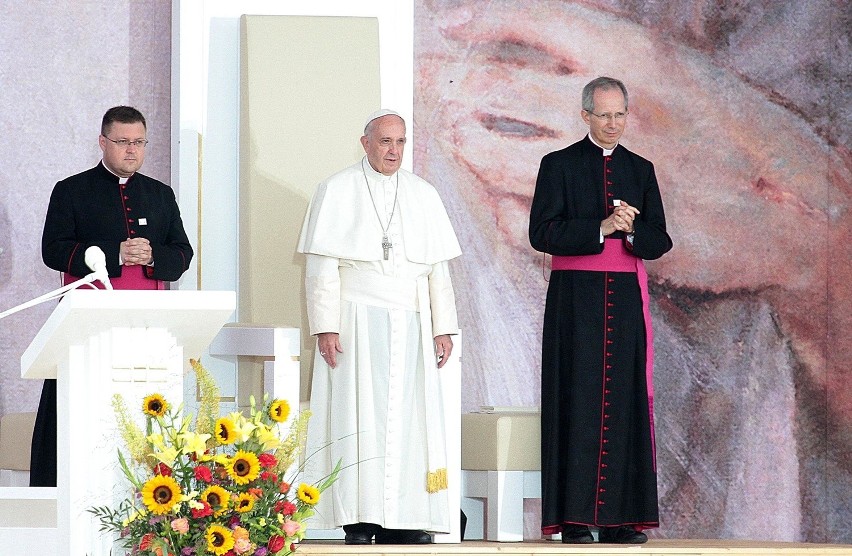 ŚDM 2016. Powitanie Papieża na Błoniach [ZDJĘCIA]