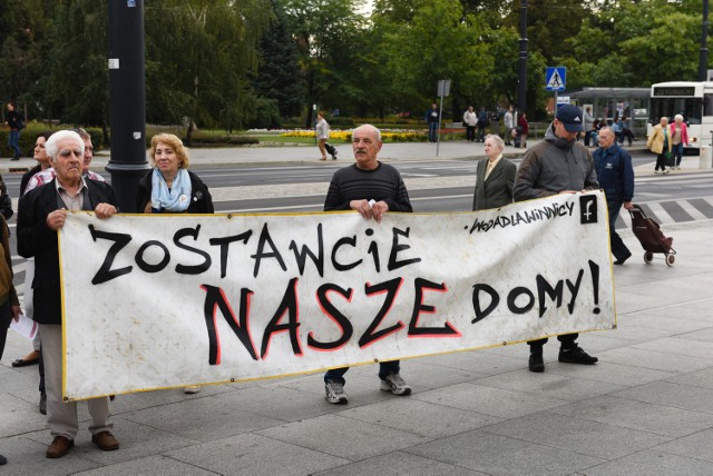 Mieszkańcy Winnicy protestowali wiele razy. Na zdjęciu protest z września 2016 roku