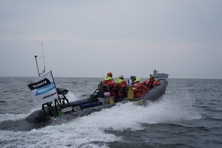 Protest Greenpeace w Porcie Gdańsk. Aktywiści staną przed sądem. Chodzi o wydarzenia z września 2019 roku