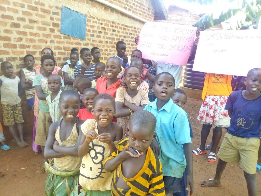 Dzieci z ugandyjskiego sierocińca podziękowały rówieśnikom...