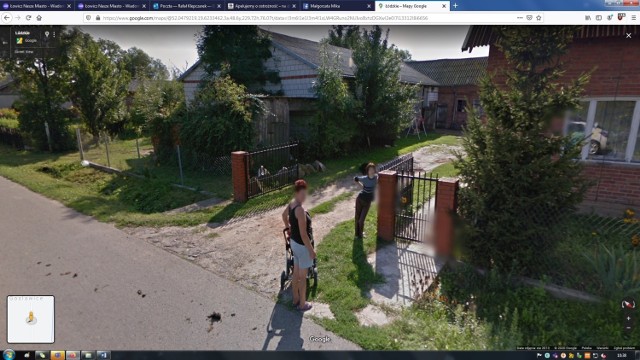 Mieszkańcy gminy Bielawy na Google Street View. Kogo złapała kamera?
