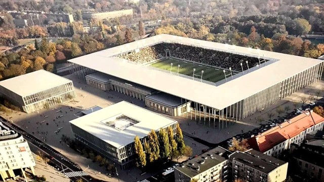 Wizualizacja nowego stadionu Polonii Warszawa