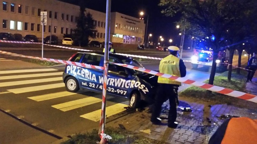 Wypadek w Jastrzębiu: zderzenie dwóch osobówek