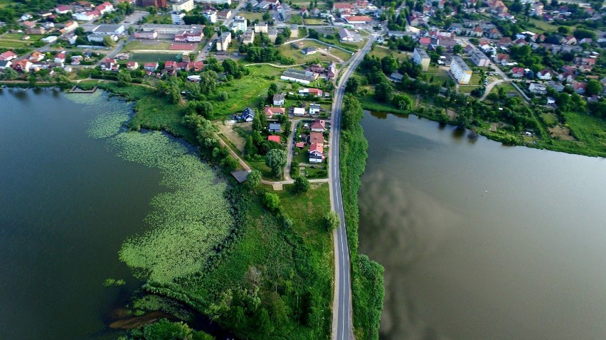 Dobiegniew z lotu ptaka. Ale widok! [ZDJĘCIA]