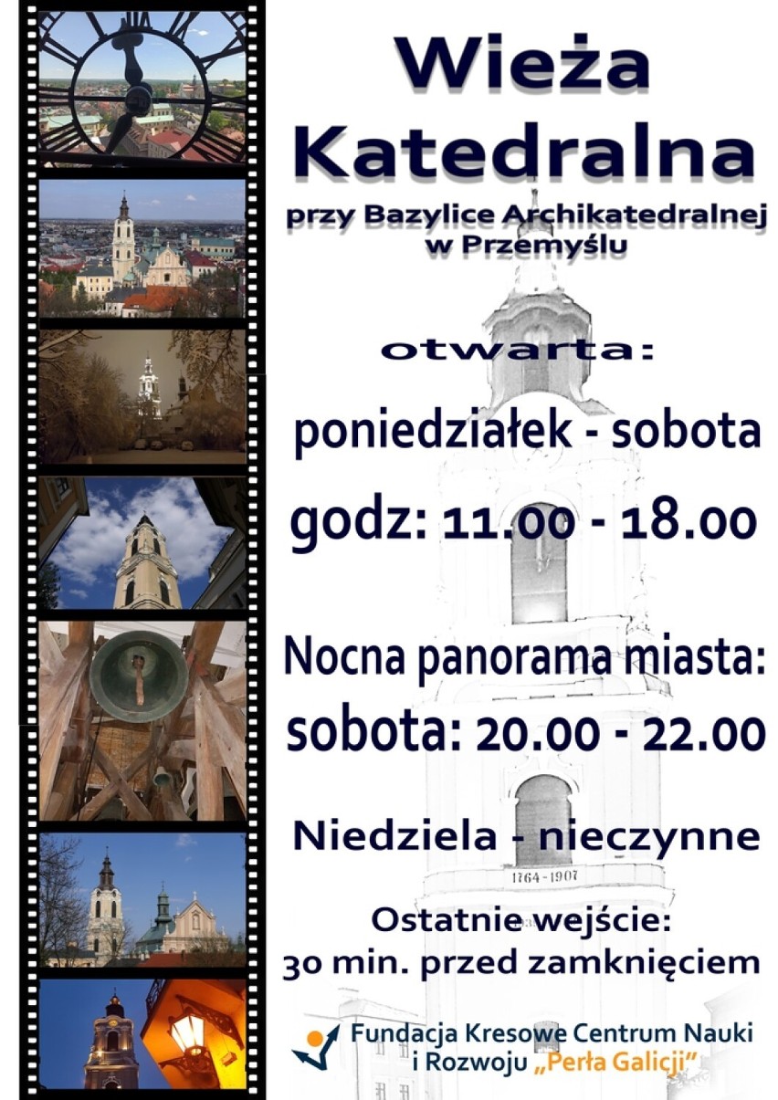 Przewodnicy turystyczni zapraszają do zwiedzania Przemyśla. Nowością wieża katedralna