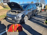 Wypadek z udziałem trzech pojazdów w Miszewie