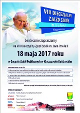 Kleszczewo Kościerskie.  VIII Diecezjalny Zjazd Szkół im. Jana Pawła II