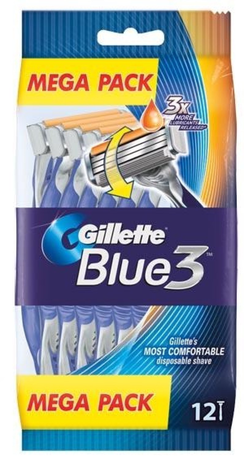 Gillette Blue 3 blister (12 szt)