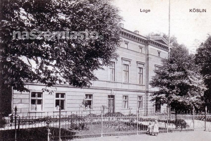 Nieistniejący już dziś budynek przy dawnej Schloßstraße 6,...