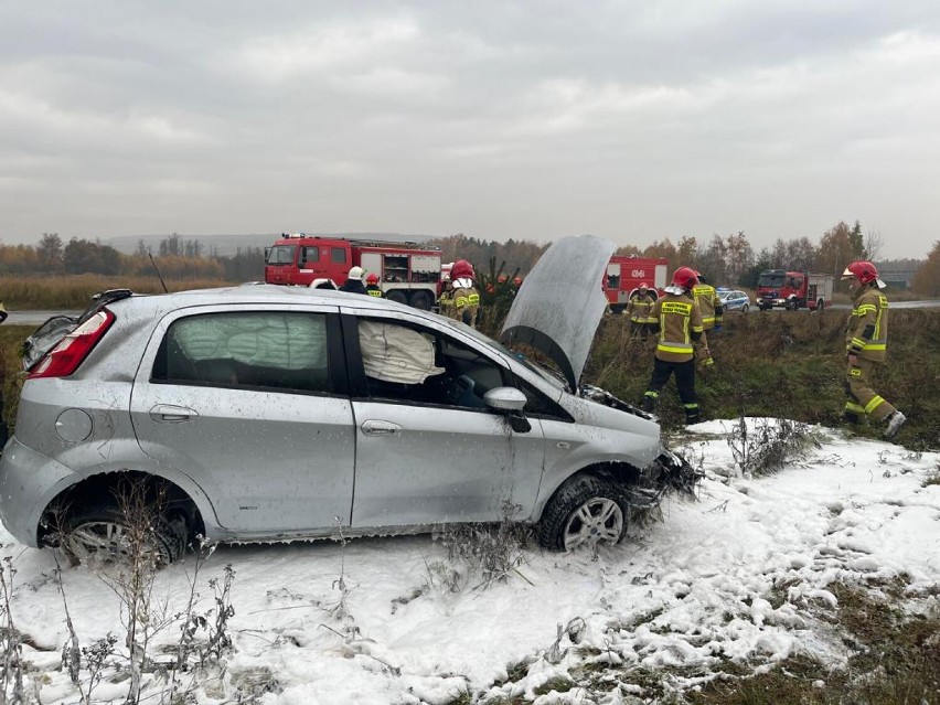 Tragiczne konsekwencje wypadku w Chabielicach. Nie żyje Łukasz Gaik, radny Rady Powiatu w Pajęcznie