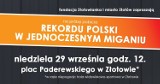 Próba pobicia rekordu Polski w jednoczesnym miganiu w Złotowie