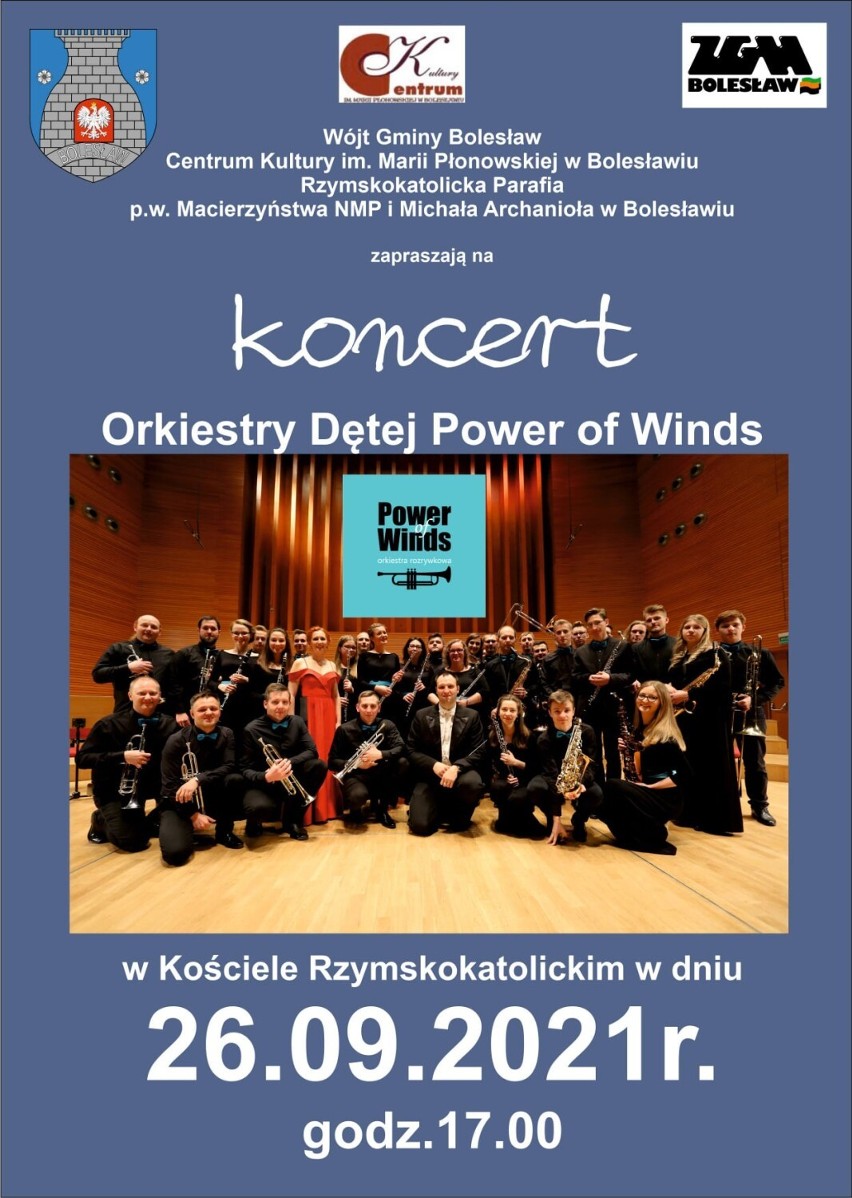 Koncert orkiestry dętej...