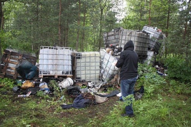 Odpady w Zawierciu znaleziono pod koniec czerwca.