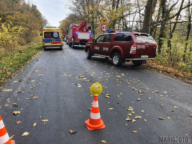 Wypadek w Turawie. Nie żyje jedna osoba.