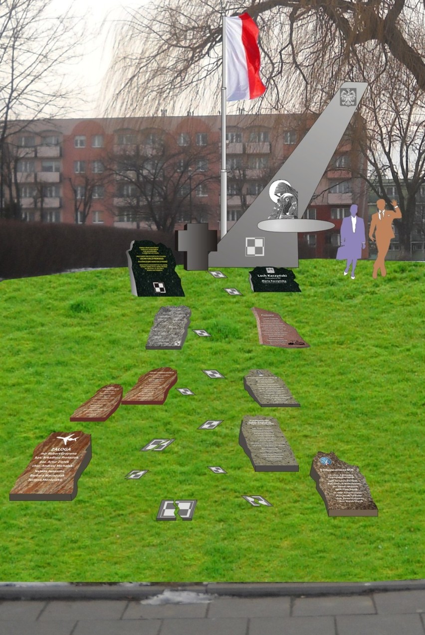 Na tczewskich Suchostrzygach chcą wybudować pomnik upamiętniający ofiary katastrofy smoleńskiej