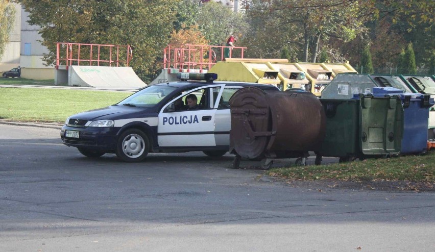 Wypadek na Wierzbowej w Zawierciu 9 10 2014