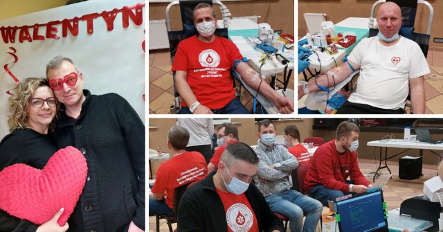Pierwsza 2023 roku akcja zorganizowana przez Klub Honorowych Dawców Krwi "Strażak"